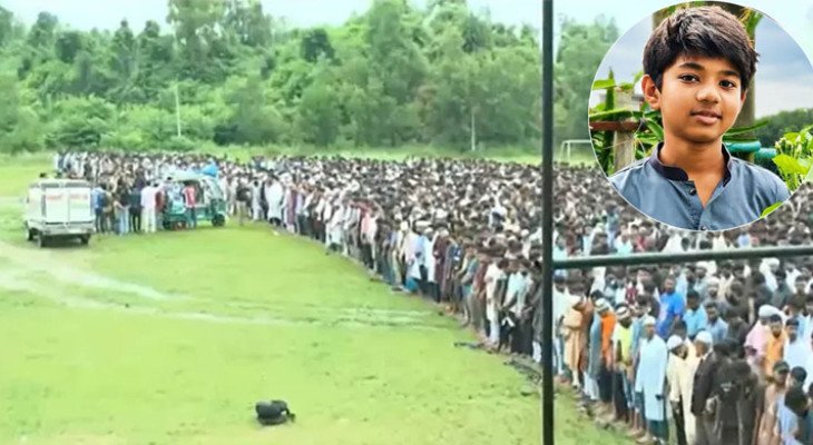 কুমিল্লা বিশ্ববিদ্যালয়ে অপ্রতীমের প্রথম জানাজা সম্পন্ন